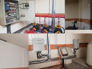 اجرای پروژه برق مجموعه باغ ارغوان شهرداری اصفهان